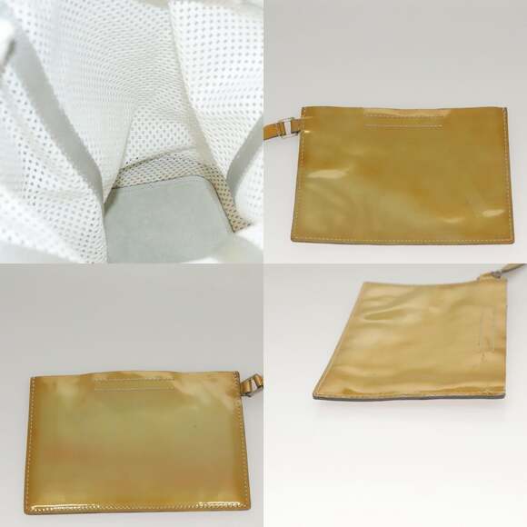 PRADA Shoulder Bag Nylon White Silver - Picture 12 of 13